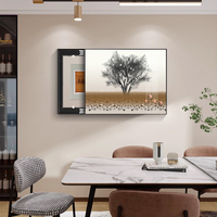 Cuadro Decorativo de Porcelana de Cristal para Caja de Medidor Eléctrico, Arte de Pared de Lujo para Decoración del Hogar, Venta al por Mayor de Fábrica