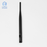 Antenne Wi-Fi omnidirectionnelle mini MIMO en caoutchouc pour routeur, longue portée, double bande 2,4 GHz et 5,8 GHz, pour communication intérieure
