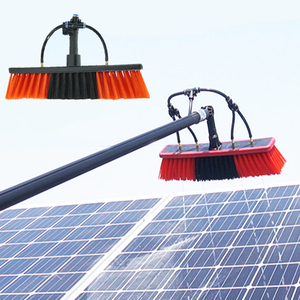 Équipement <span class=keywords><strong>de</strong></span> <span class=keywords><strong>nettoyage</strong></span> pour centrales photovoltaïques domestiques – Brosse <span class=keywords><strong>de</strong></span> <span class=keywords><strong>nettoyage</strong></span> en nylon à long manche en alliage d'<span class=keywords><strong>aluminium</strong></span>, distribuée directement par l'usine - Product Image 1