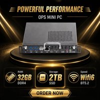 Module OPS sans ventilateur INYUDA M12U M13U, processeur Intel Core I5 I7 de 12e/13e génération, PC industriel pour écran de tableau blanc interactif