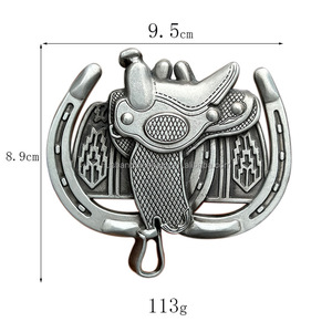 Hebilla Decorativa para Caballo, Hebilla para Cinturón de Silla de Montar - Product Image 4