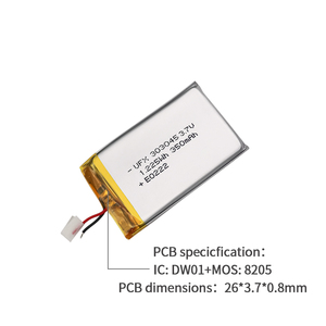 بطارية قابلة للشحن مخصصة من المصنع خلايا ليثيوم UFX 303045 350 مللي أمبير في الساعة 3.7 فولت للكمبيوتر المحمول - Product Image 4
