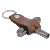 Étui de protection en cuir PU pour clé de batterie, étui portable pour mini clé métallique, accessoires pour instruments de musique