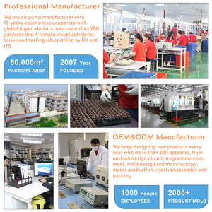 Pompe à air électrique portable rechargeable pour SUP, 20 PSI, haute pression, double moteur, <span class=keywords><strong>gonfleur</strong></span> pour planche à pagaie, accessoire de surf - Product Image 6