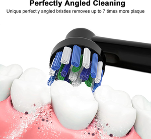 Têtes de brosse à dents électriques à poils souples, recharges de brosses de nettoyage de remplacement pour l'hygiène bucco-dentaire quotidienne, fourniture OEM personnalisée - Product Image 6