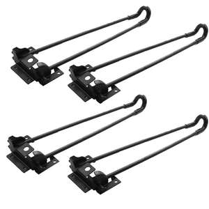 Horquilla portátil de acero con bloqueo de 90 grados para Blackjack, losa de madera barata desmontable Diy, patas de mesa plegables de Metal Lowes - Product Image 1