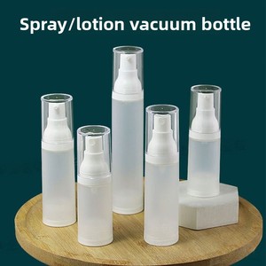 Bouteille en plastique avec pulvérisateur et pompe à vide 15-50 ml, modèle pulvérisateur/pompe à émulsion pour lotion Pure Dew, pour flacons cosmétiques - Product Image 2
