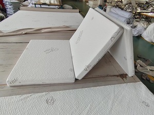 Kasur lipat untuk berkemah, rol kemasan, kasur lantai tempat tidur lipat Tri dengan penutup yang bisa dilepas - Product Image 6