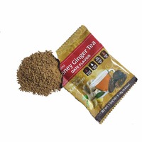 Thé aux fruits au gingembre et au miel instantané, sans caféine, boisson minceur à base de plantes, emballé en boîte et en sachet, vente chaude