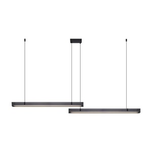 Lámpara Colgante de Vidrio Ondulado Lineal Minimalista para el Hogar, Diseño Creativo y Discreto de Lujo para Comedor, Bar o Isla de Cocina - Product Image 2