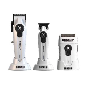 Kit de Cortadora de Pelo BRD, Cortadora de Pelo Profesional, Recortadora de 7700 RPM, Afeitadora de Lámina, Cuchilla Afilada, Cortadora de Pelo para Uso en Salón de Belleza Masculino - Product Image 1