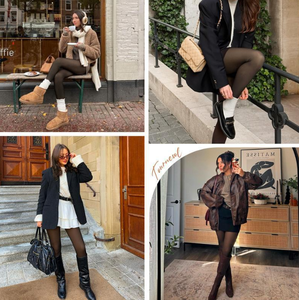 Nuovi Leggings Modellanti Virali in Pile con Controllo Pancia per Donne, Collant Invernali Slim Semi-Trasparenti con Cucitura Singola - Product Image 4