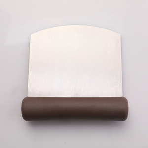 Thép không gỉ bột bột cắt đa sử dụng Pastry <span class=keywords><strong>Cutter</strong></span> bánh pizza bột Divider nướng băng ghế dự bị scraper với các cạnh tròn - Product Image 6