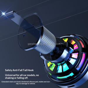 Caricabatterie Wireless per Auto Q2.2 con Raffreddamento Peltier, Ricarica Rapida, Luce RGB Cangiante, 25W per iPhone 17 16, per Pixel, per Samsung, Supporto Stand - Product Image 5