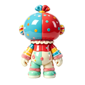 Figura de Juguete de PVC Personalizada, Figura Coleccionable de Vinilo, Caja Sorpresa, Muñeco de Plástico OEM, Juguete con Logotipo Personalizado, Figura de Payaso de Dibujos Animados - Product Image 6