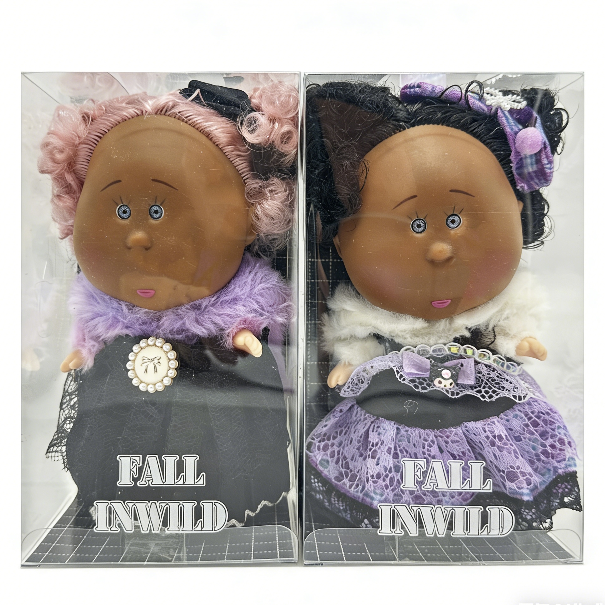 Vestido De Felpa Morado Para Muñecas | Ropa De 30-43 Cm Para Peluches Y Muñecas De Colección