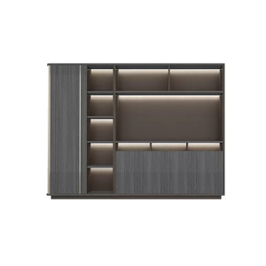 Archivador <span class=keywords><strong>de</strong></span> <span class=keywords><strong>Oficina</strong></span> <span class=keywords><strong>de</strong></span> Madera a <span class=keywords><strong>Precio</strong></span> Competitivo, Estantería Moderna para Exhibición, Archivador <span class=keywords><strong>de</strong></span> Almacenamiento <span class=keywords><strong>de</strong></span> Alta Gama - Product Image 4