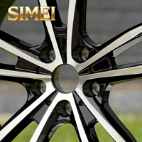 Jantes en aluminium forgé SIMEI pour R8 Tesla Model BMW Series Range Rover 5X114.3 5X130 5x120 19 20 22 23 pouces
