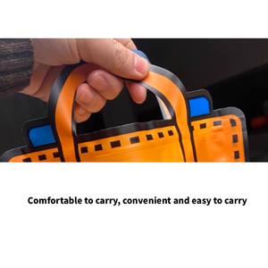 Pochette autoportante personnalisable en forme de <span class=keywords><strong>sac</strong></span> <span class=keywords><strong>à</strong></span> <span class=keywords><strong>main</strong></span> pour enfants, idéale pour le stockage d'aliments pour animaux et de bonbons, ou comme <span class=keywords><strong>sac</strong></span> cadeau scolaire. - Product Image 2