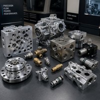 Pièces usinées CNC sur mesure en acier inoxydable et aluminium 6061 pour l'automatisation industrielle de précision et l'assemblage de bras robotiques