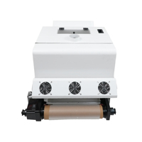 Mesin Pengering dan Penggoyang Bubuk DTF Digital Pet Film Printer Hot Melt, Mesin Penggoyang Bubuk A3 30Cm untuk Printer DTF