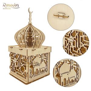 Luci a Corda LED Fai-da-Te per Decorazioni Eid Mubarak, Lanterne per Feste Islamiche, Decorazioni per il Ramadan e Festività Musulmane - Product Image 1