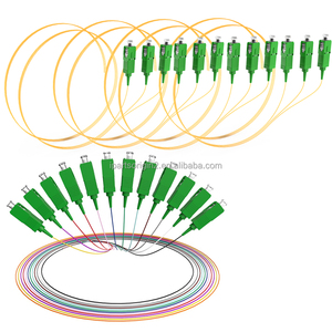 Cable de Fibra Óptica LSZH de 1.5m con Revestimiento Colorido, G.652D Monomodo SC/APC, Pigtails Ópticos para CATV, Buena Calidad a Buen Precio - Product Image 1