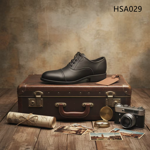 Chaussures habillées à lacets LXG pour cérémonies et uniformes, faciles d'entretien, pour hommes, style Oxford, pour le personnel gouvernemental européen HSA072 - Product Image 5