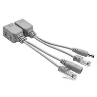 Injecteur/Splitter PoE Non Standard DC5V-24V Large Plage de Tension Transmission 100Mbps Solution Monocâble pour Caméra IP CCTV