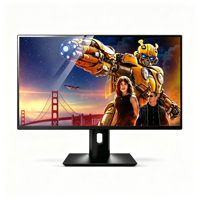 Nouvel écran professionnel sans cadre de 27 pouces Full HD 1K 60Hz IPS E-LED, temps de réponse de 5 ms, HDMIx2 DPx2, montage VESA