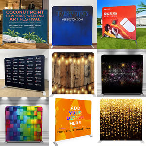 写真用ロゴディスプレイアクセサリーストレートテンション生地背景フォトブース - Product Image 6