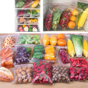 可重复使用的PE拉链食品袋，用于假日派对厨房-用于存储珠宝口香糖宠物食品包装，方便 - Product Image 5