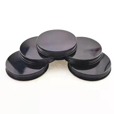 56mm 70mm 89mm gold silver black metal aluminum cover lid for glass jar