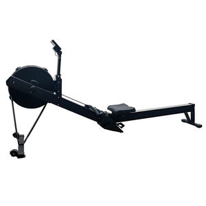 Máquina de Remo Dobrável com Resistência a Ar, Estrutura em Aço Reforçado, Monitor LCD, 10 Níveis de Resistência Ajustáveis para Uso Doméstico e Comercial em Academias - Product Image 3