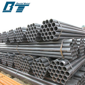 A525 sch40 gr b erw פלדת פחמן חלקה צינור api 5l a106 מבנה jis sabs gs ti מוסמך צינור צינור שחור ספקים - Product Image 1