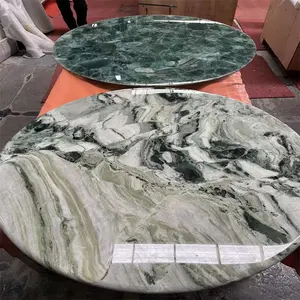 Luxury Modern Living Room Coffee Table Set Marble