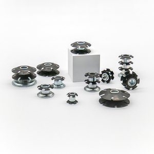 Đồ Nội Thất Hình Ống Threaded Chèn Kết Nối Vuông Sao Nut Ống Threaded Chèn Ghế Chân Ống Thép Threaded Kết Nối Bộ Chuyển Đổi - Product Image 1