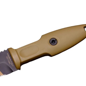 มีดยุทธวิธีคุณภาพสูง ER Consul สำหรับเอาตัวรอด ด้ามจับ FORPRENE ใบมีดสแตนเลส ปลอกมีดปรับแต่งได้ สำหรับล่าสัตว์ DIY OEM - Product Image 4