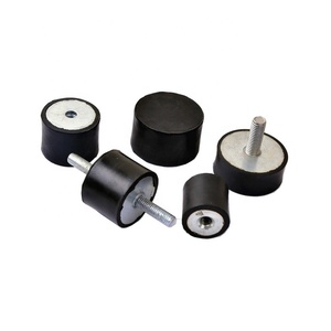 Industrielle wetterfeste Gummidämpfer für den Außenbereich, M8-Gewinde, Silent Block Vibrationsdämpfer mit Muttern und Unterlegscheiben, zuschneidbar - Product Image 5