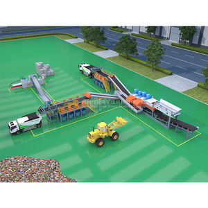 Equipamento Misto de Reciclagem de Resíduos Equipamento Inteligente Unidade de Recuperação de Materiais 3 em 1 Linha Municipal de Classificação de Resíduos - Product Image 1