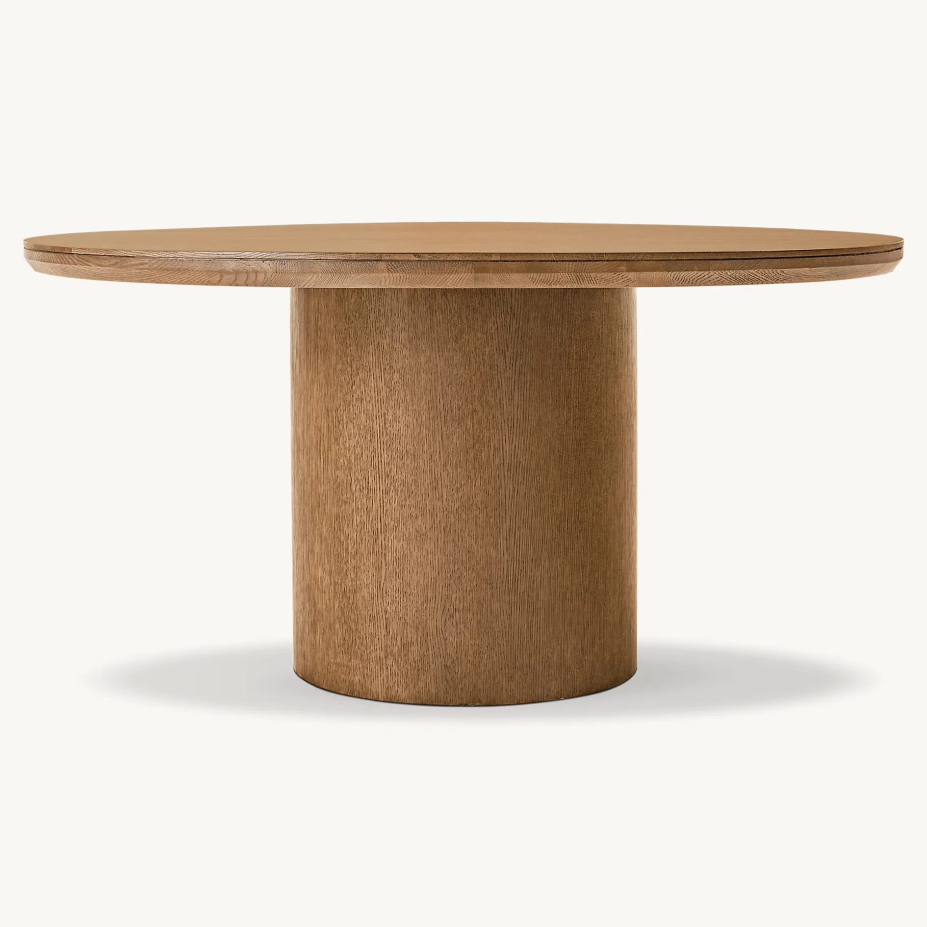 Conjunto de mesa de jantar redonda para 8 pessoas, mobília moderna nórdica e minimalista de madeira