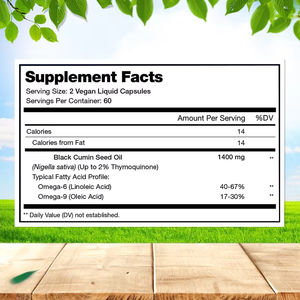 น้ำมันเมล็ดสีดำแคปซูลสนับสนุนข้อต่อเพื่อสุขภาพและการสนับสนุนการออกกำลังกายสำหรับผู้ชายและผู้หญิง - Product Image 6