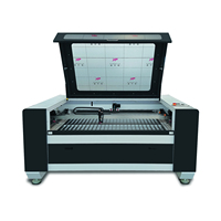 Máquina de Corte y Grabado Láser de CO2 FD 1390 para Acrílico, Madera, Contrachapado, Cuero, Plástico, Cristal, Goma, MDF, Refrigerada por Agua, Nueva, Ruida
