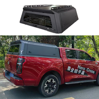 Auvent de camionnette étanche et verrouillable avec design d'aile arrière pour Dodge Ram 1500, Ford F150, Toyota Hilux, conception divisée assemblée