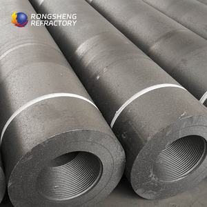 Électrode en graphite de haute qualité pour four à arc, électrode rotative en graphite, électrodes en carbone amorphe de grande taille avec <span class=keywords><strong>cuivre</strong></span> - Product Image 1