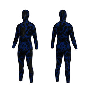 Combinaisons de plongée en néoprène imprimées thermiquement imperméables en deux pièces avec manches longues pour la plongée et la chasse - Product Image 3