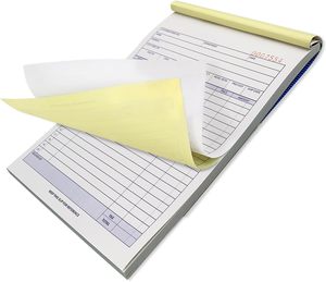 Carnet de reçus autocopiants en 2 feuillets <span class=keywords><strong>pour</strong></span> argent et <span class=keywords><strong>loyer</strong></span>, édition professionnelle reliée, résistant aux déchirures, <span class=keywords><strong>pour</strong></span> les enregistrements de <span class=keywords><strong>loyer</strong></span> et de ventes - Product Image 4