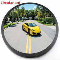 Lecteur multimédia circulaire Oem, taille personnalisée, écran tactile Lcd Tft Ips, kit de panneau 2K 4K, circuit Android rond Lcd, moniteur d'affichage