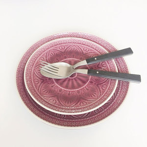 Joyye-platos de cerámica para <span class=keywords><strong>restaurante</strong></span>, juego de platos de cerámica poco profundos, gran oferta - Product Image 5