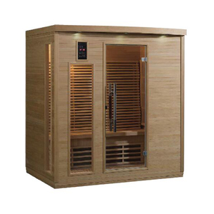 Calefacción Eléctrica Vapor Spa Sauna Cápsula Interior Madera Sauna 2 Personas Habitación Híbrida - Product Image 3